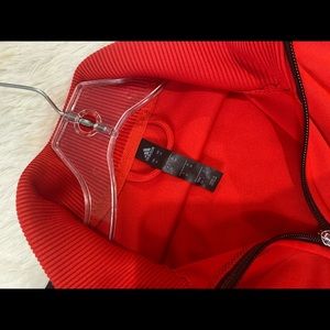 New Adidas sweater / orange-red
